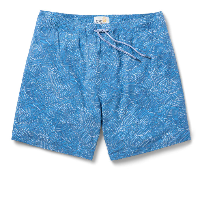 Reyn Spooner Eco Board Shorts Molokai Channel Alpha Sizing