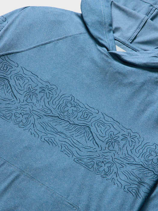 Reyn Spooner Diamond Head Doodles Performance Hoodie