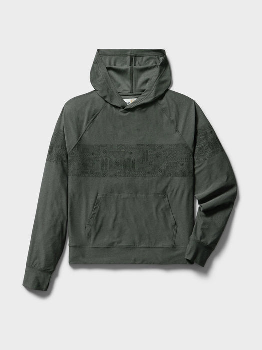 Reyn Spooner Surf Stripe Performance Hoodie