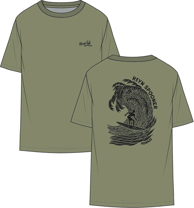 Reyn Spooner Into The Curl Short Sleeve T-Shirt