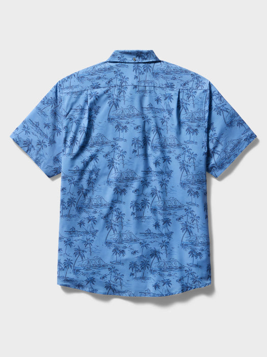 Reyn Spooner Men's Diamond Hood Performance Aloha Shirt