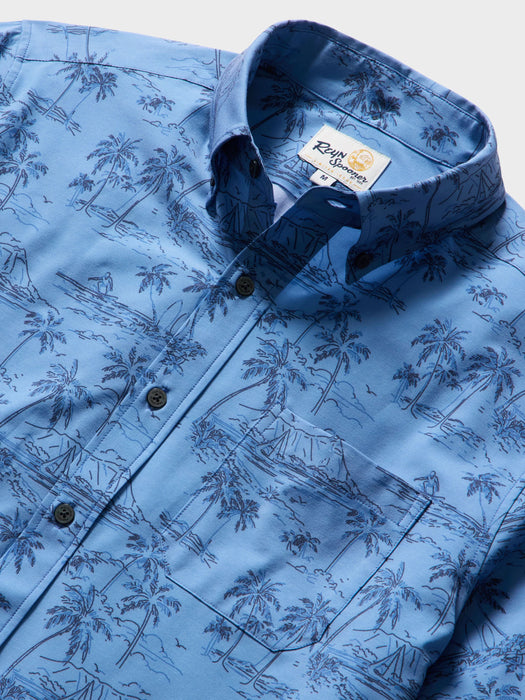 Reyn Spooner Men's Diamond Hood Performance Aloha Shirt