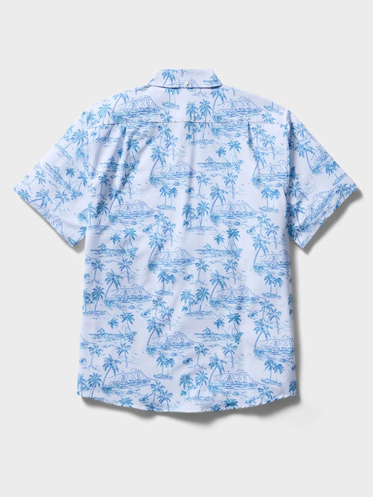Reyn Spooner Men's Diamond Hood Performance Aloha Shirt
