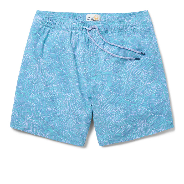 Reyn Spooner Eco Board Shorts Molokai Channel Alpha Sizing