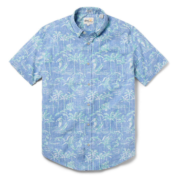 Reyn Spooner Ocean Motion Collared Shirt