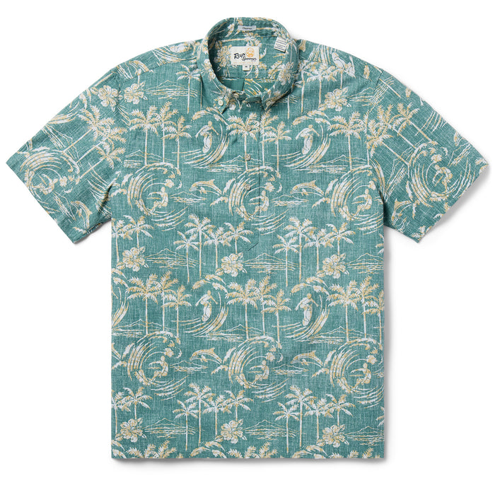 Reyn Spooner Ocean Motion Collared Shirt