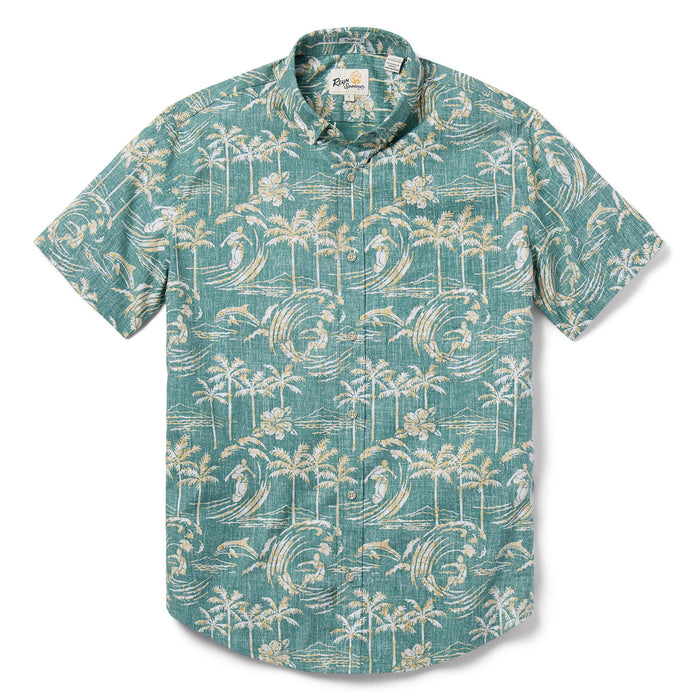 Reyn Spooner Ocean Motion Collared Shirt