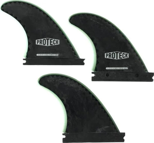 Performance Fins have a rigid core that creates good drive and projection off bottom turns and cutbacks