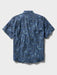 Reyn Spooner Sakura Fields Navy short sleeve light weight Performance Button up back view
