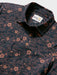 Reyn Spooner Sakura Fields Indigo short sleeve light weight Performance Polo zoom in view