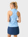 Reyn Spooner Women's Sakura Fields Blake Performance Top Allure Blue back view