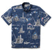 United States Space Force Guardians commemorative pullover style collared no wrinkle short sleeve shirt 
