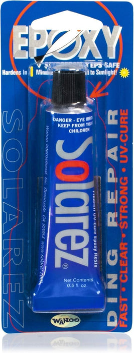 SOLAREZ UV Cure Epoxy Ding Resin - SUP Paddleboard and Surfboard Repair Kit package view