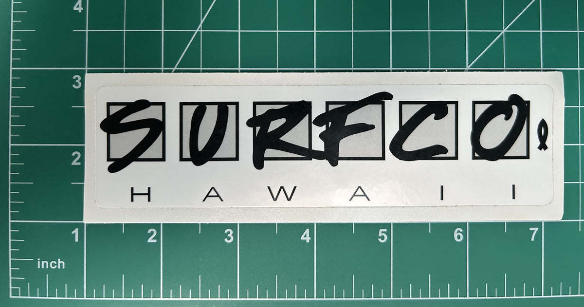 Stickers - SurfCo Hawaii, Vinyl Waterproof - FREE SHIPPING* — Kimo's ...