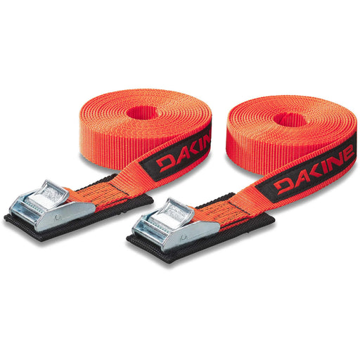 Dakine Sun Flare or Orange Tie Down Straps 1" wide and 12' long cam buckle tie downs