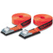 Dakine Sun Flare or Orange Tie Down Straps 1" wide and 12' long cam buckle tie downs