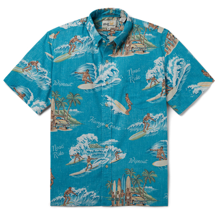 Reyn Spooner Waveriders Collared Shirt