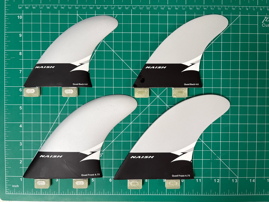 Used Quad Surfboard or Stand Up Paddleboard Fins